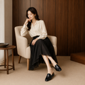 Luxembourg women's black mules product detail