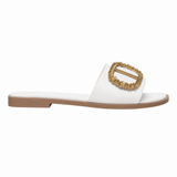 Lyon women's white sandals