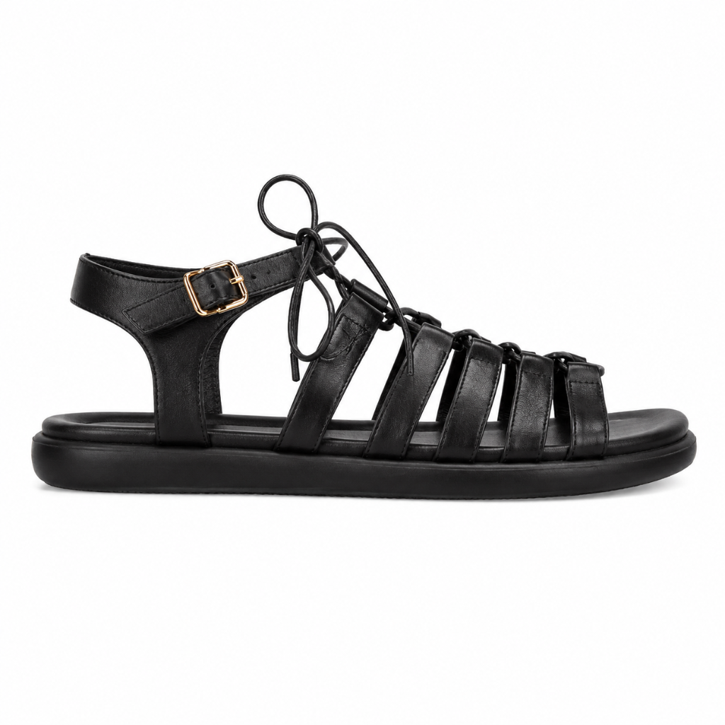 Monaco women's black sandals