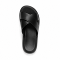 Cannes women's black sandals sole detail