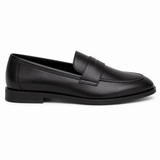 Bordeaux women's black loafers