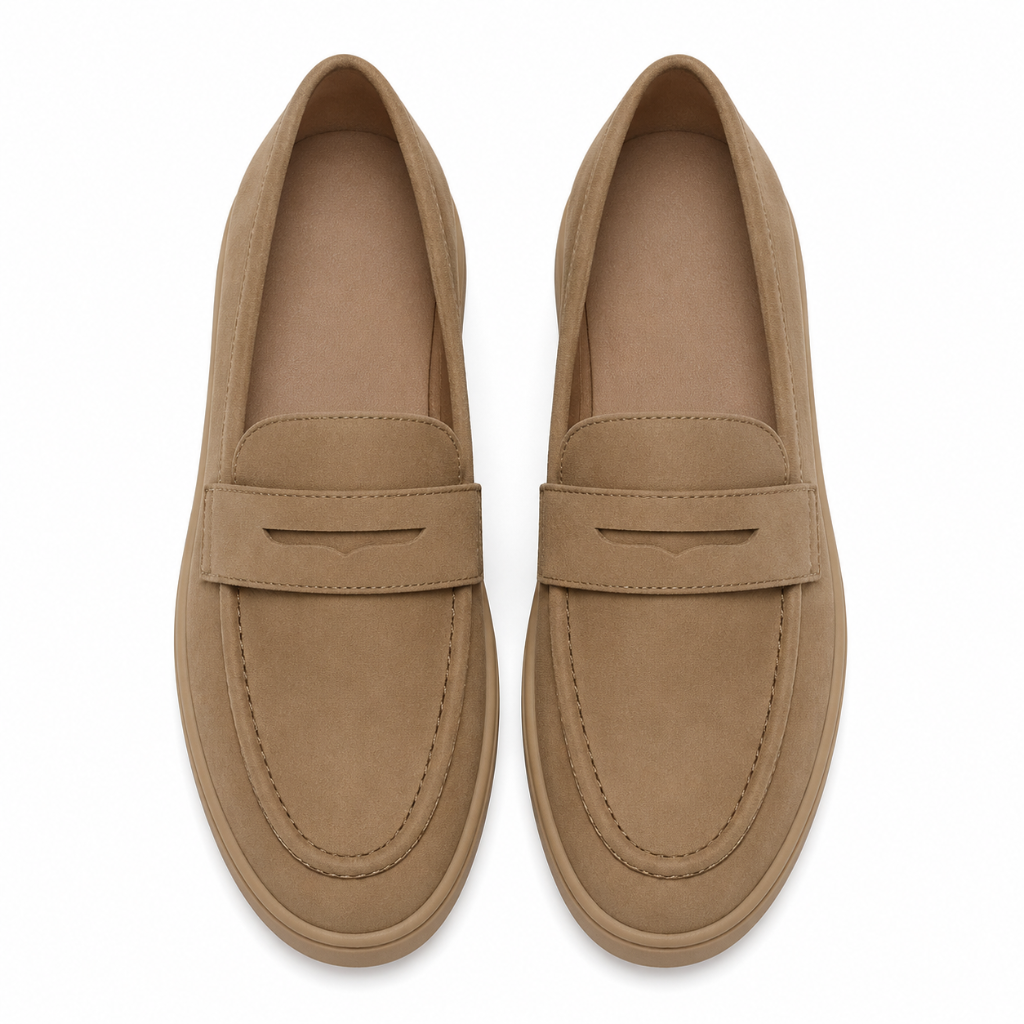 Annecy women's khaki loafers product detail