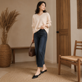 Venus women's black mules product detail
