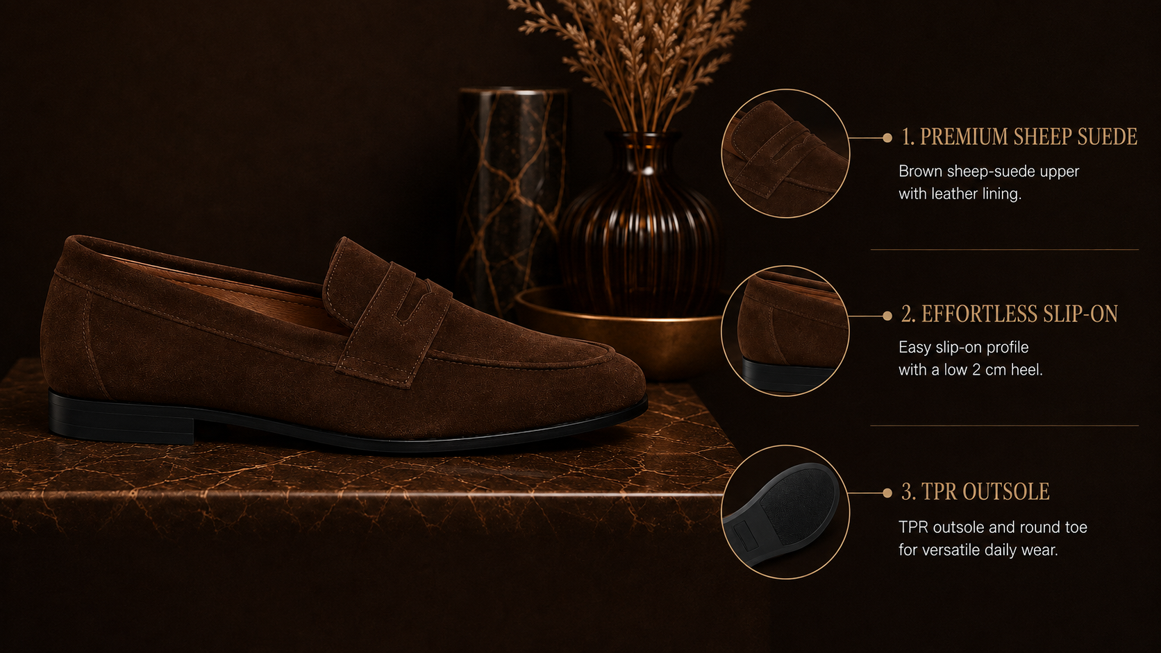 Women's Brown Loafers – Lausanneslider_item_PDah87